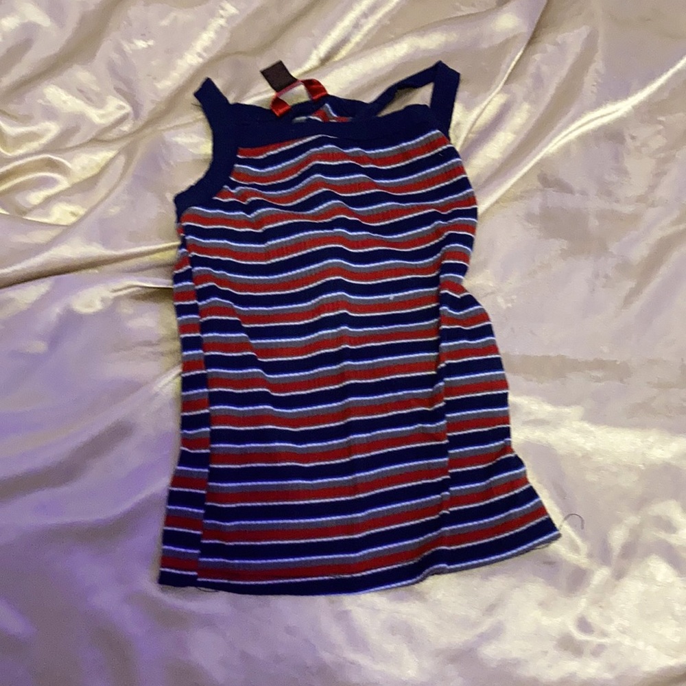 Stripped crop top🥰